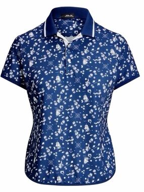 RLX Ralph Lauren Womens M Tailored Fit Golf Polo Shirt Blue
Performance New